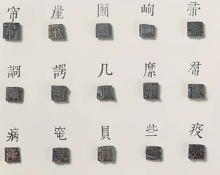 Kyemi Character Print Blocks, c.1403